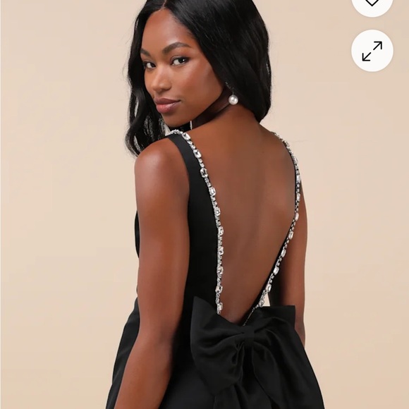 Lulu's Black Sequin Bodycon Mini Dress - Picture 7 of 8